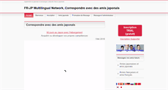 Desktop Screenshot of fr.multilingual-network.com